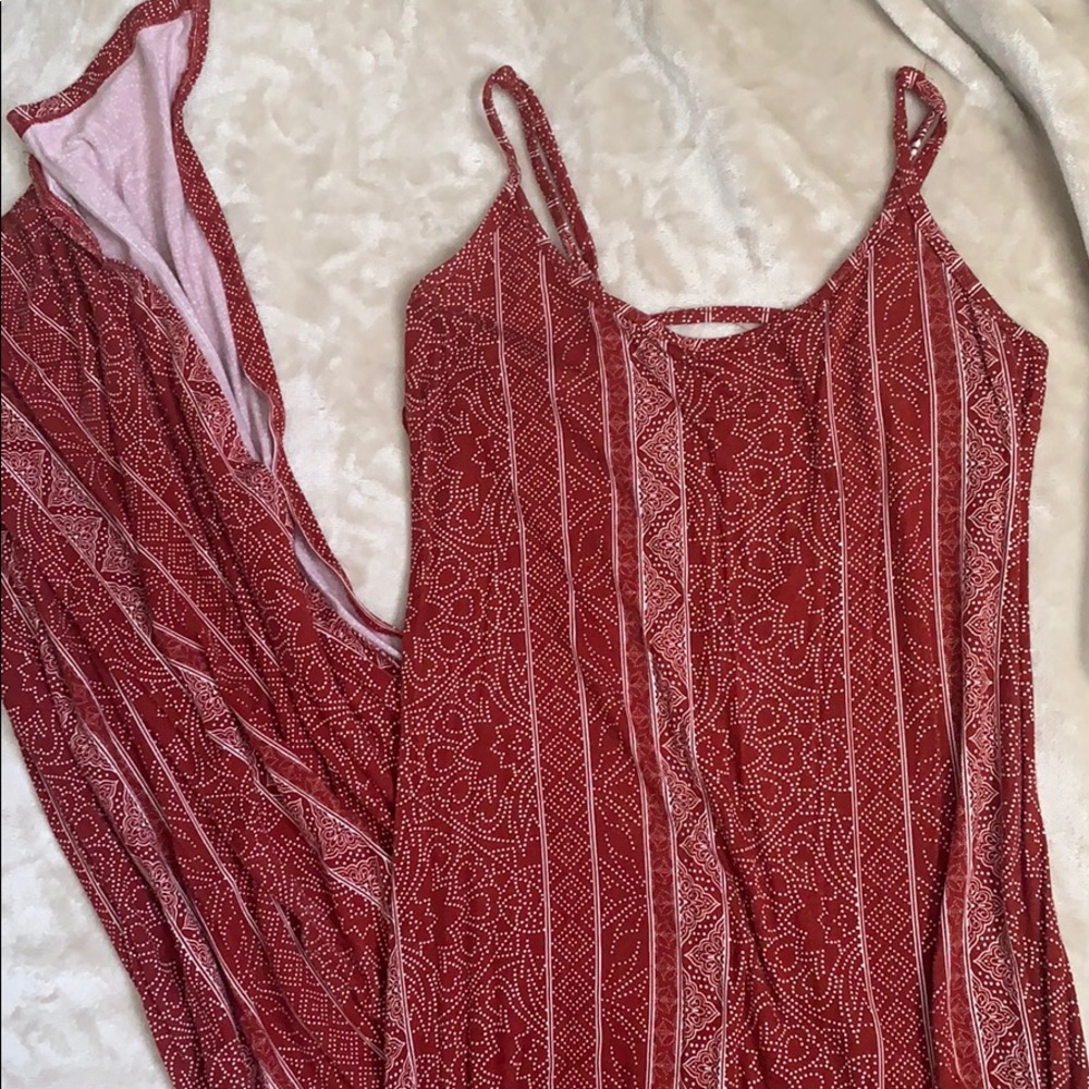 [2 for 30$] Long red dress (bought at SIMONS )